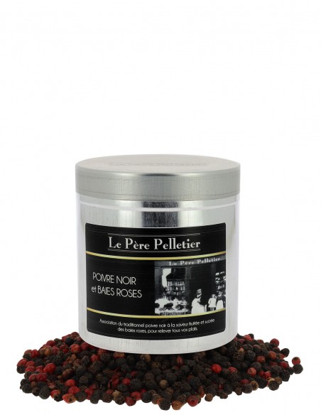 Pot Poivre Noir et Baies Roses 120 g